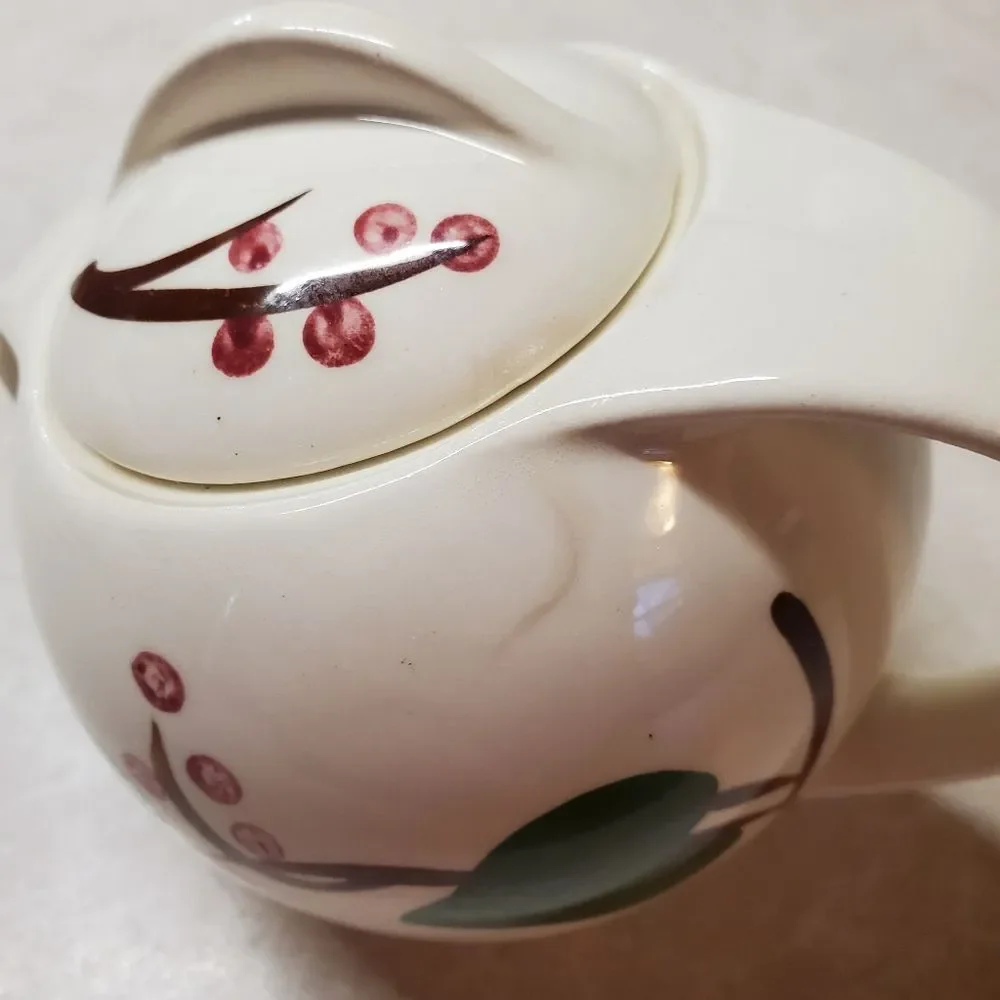 Blue Ridge Southern Potteries Stanhome Ivy Sugar & Creamer Set